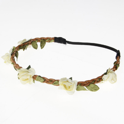 Children's woven rose hair band