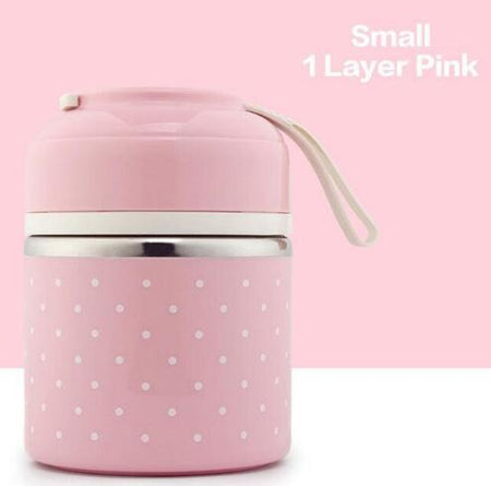 Lonchera Portátil De Acero Inoxidable