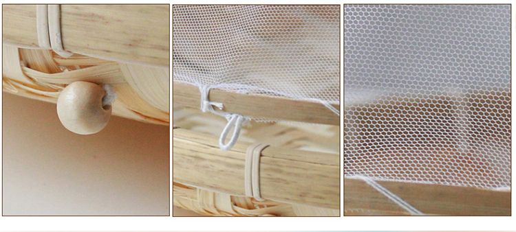 Handmade food storage bamboo