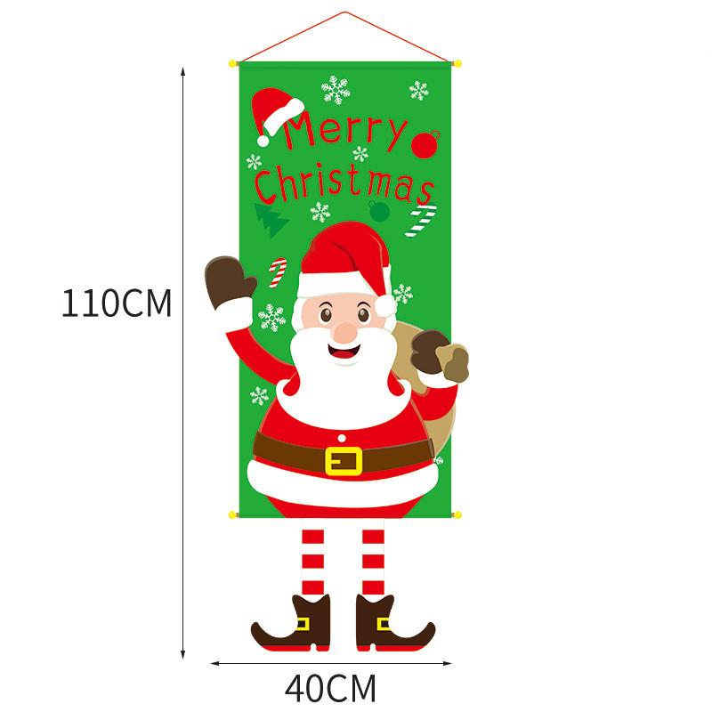 Christmas tree decoration cloth pendant