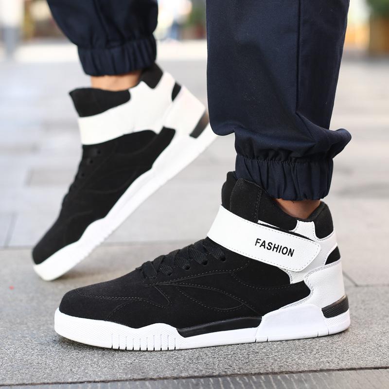 Fur Lined Ankle Boots High Top Winter Shoes Lace Up Sneakers