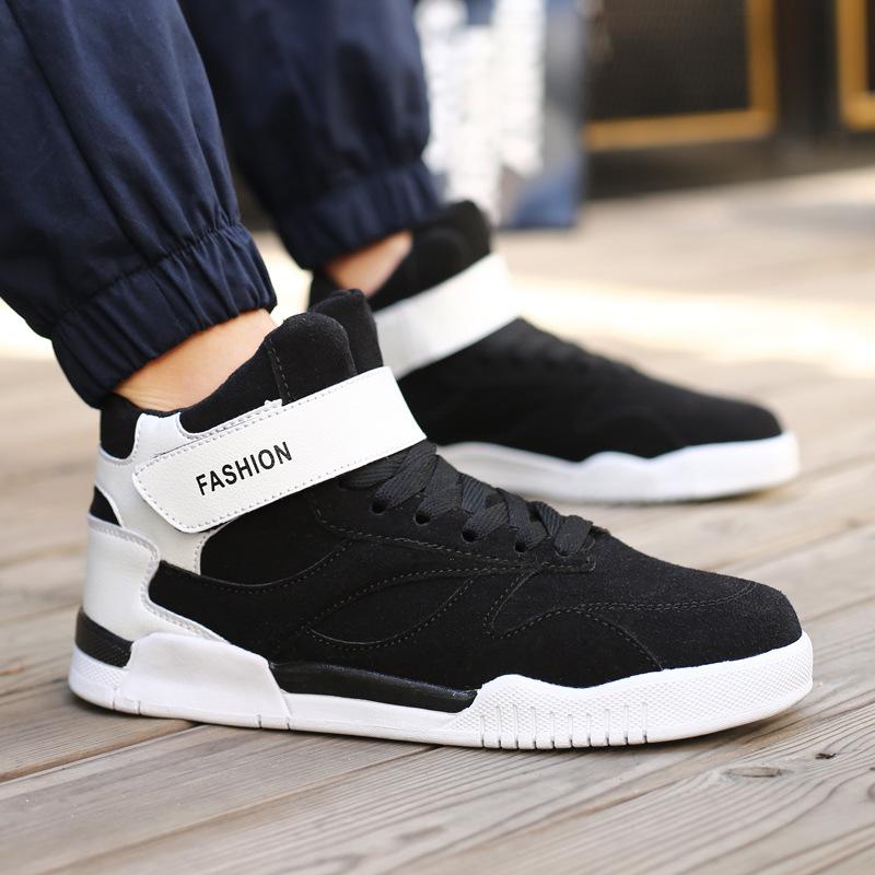 Fur Lined Ankle Boots High Top Winter Shoes Lace Up Sneakers