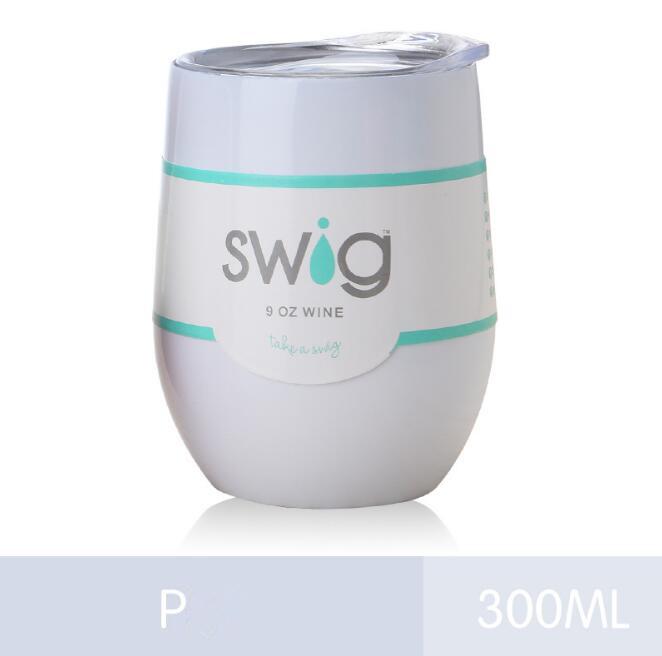 2020 hot drink cups 9 унц. the egg in the form of a 304 stainless steel drink Tumber mug lid wine beer vacuum thermos cup