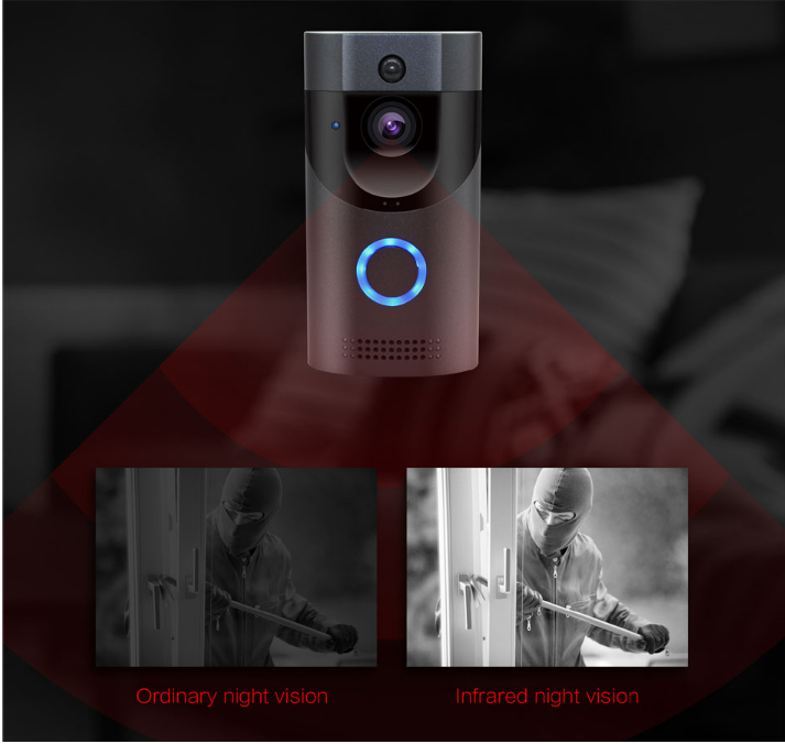 Timbre Wifi Inteligente De Video Teléfono Móvil