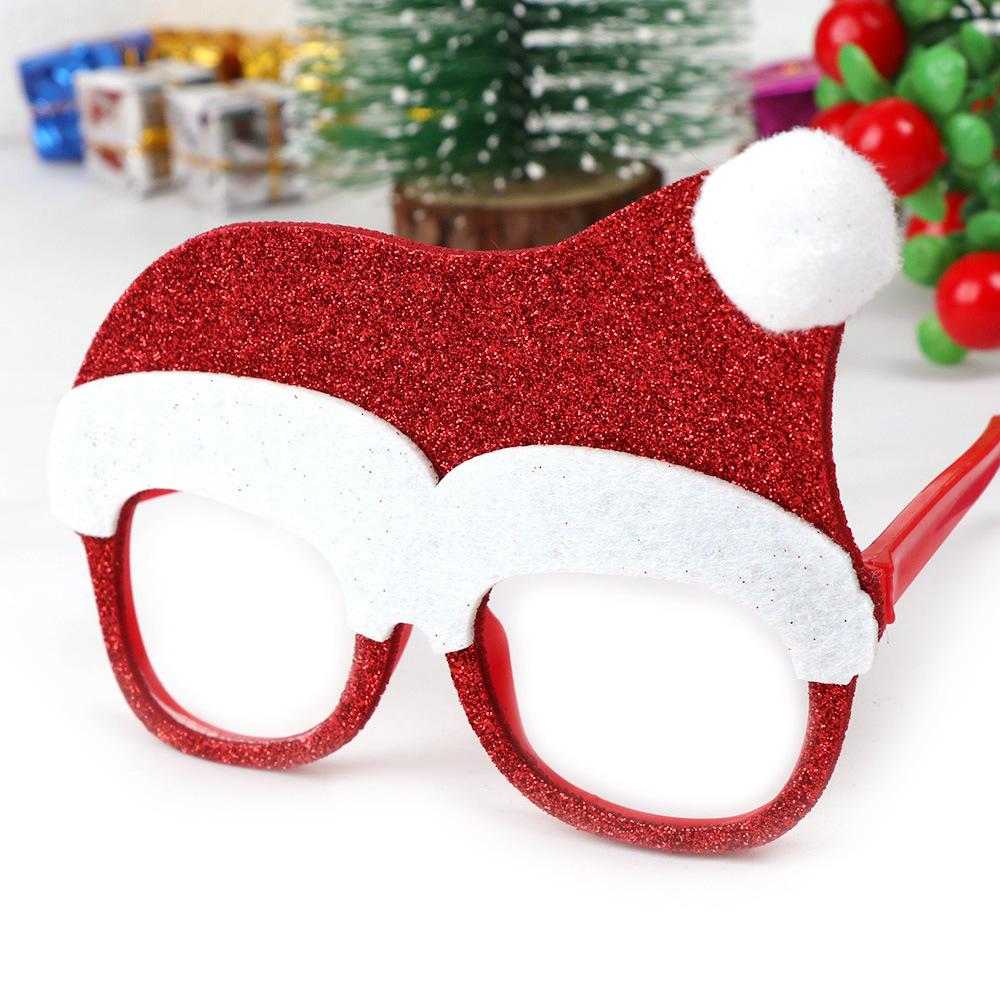 Christmas decoration glasses