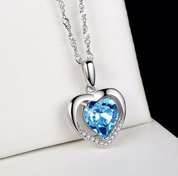 Collar de Plata Para Amante