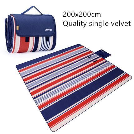 Leisurely Picnic Cushion Moisture-proof Cushion Outdoor Picnic Camp Beach Tent Cushion Waterproof and Thicker Lawn Cushion Picnic Cloth
