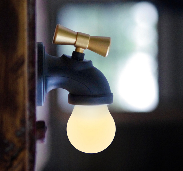 Lámpara llamativa de luz LED