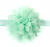 Handmade chiffon flower