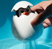 Bath toy raining cloud duck egg children's bathroom shower baby water toys