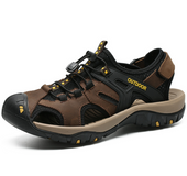 Cross-border large size men's shoes 2020 summer Baotou defense Outdoor sandals men's 38 yards 47 Korean version of dual-use beach shoes