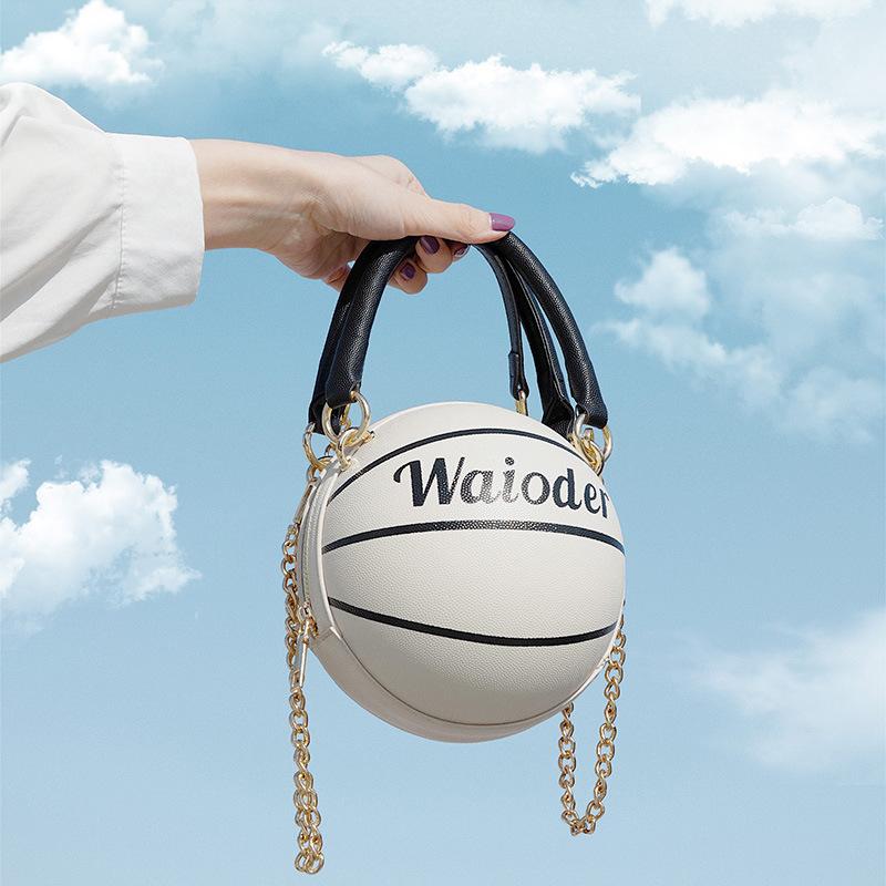 Basketball Shape Handbags and Purses