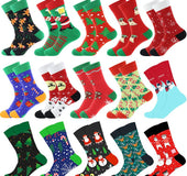 Christmas stocking man funny new year santa claus