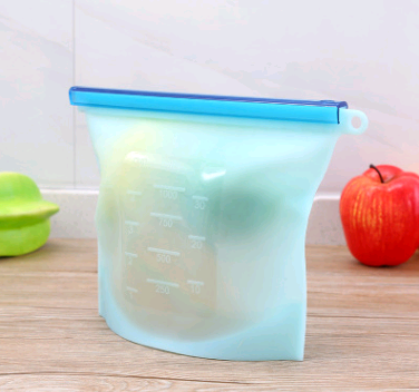 Silicone fresh-keeping bag vacuum sealed