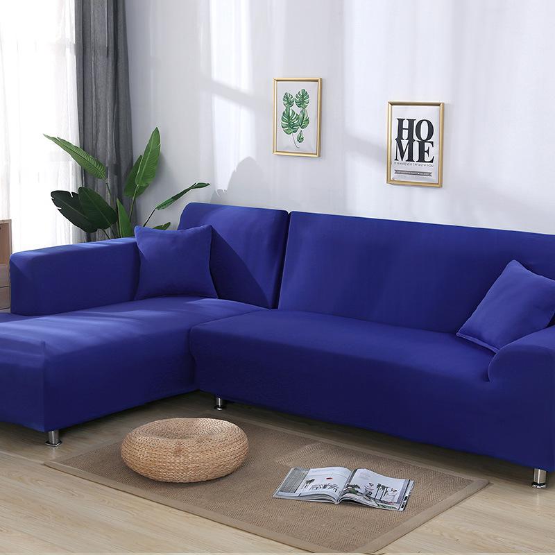 Tight Wrap Sofa Cover Elastic 2 Pieces Sofa Cover If L Style Piece Corner Sofa
