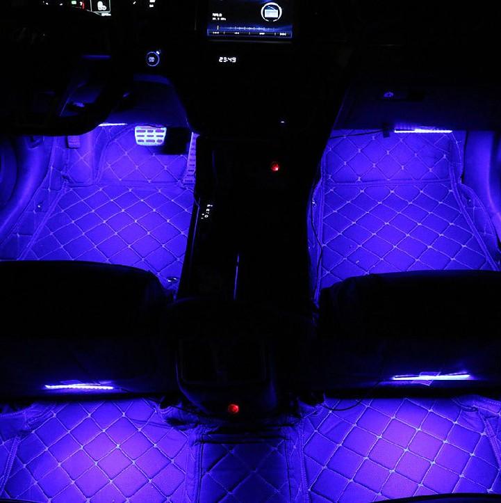 POSSBAY Car RGB Lights LED Strip Neon