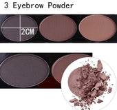 144 color 3 color  Eyeshadow blush eyebrow makeup