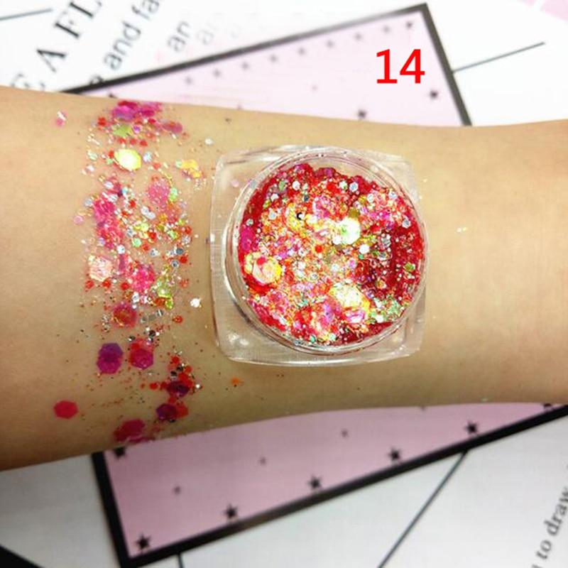 Glitter Face Glow Shimmer Liquid Maquiagem Eye