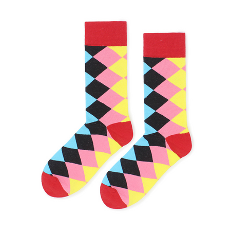 Classic striped socks men's street socks