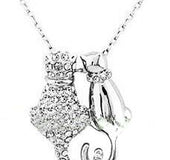 Collar gatitos enamorados