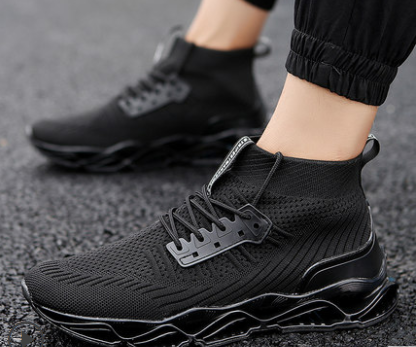 Flying woven mesh shoes