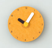 Creative wall clock cartoon children mute wall charts
