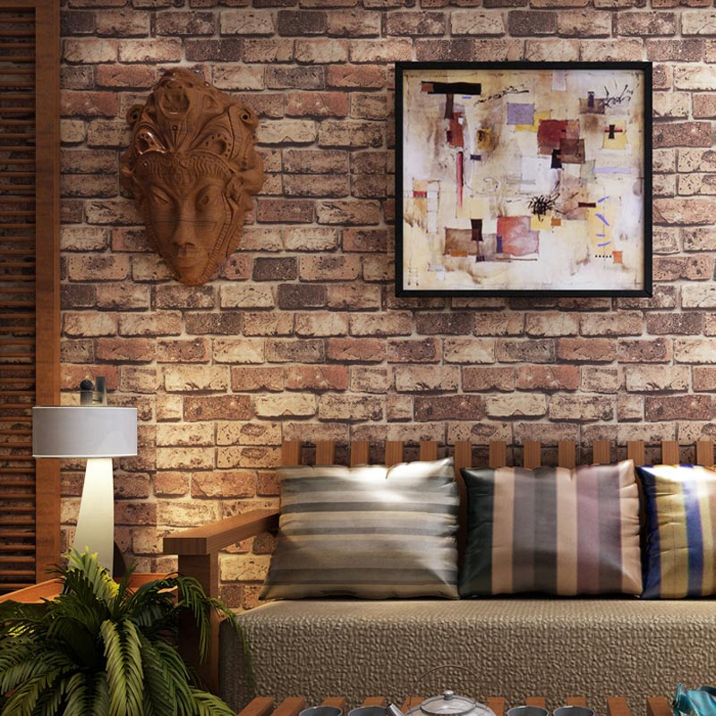 Imitation brick patternn wallpaper