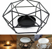 Iron aromatherapy oil lamp