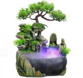 Rockery water tank humidifier
