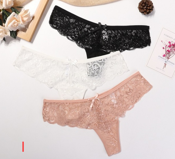 Woman lace thong