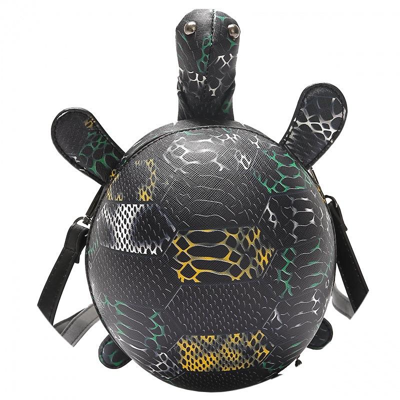 Mini bag female 2020 autumn and winter new personality funny small round bag ulzzang shoulder slung turtle bag