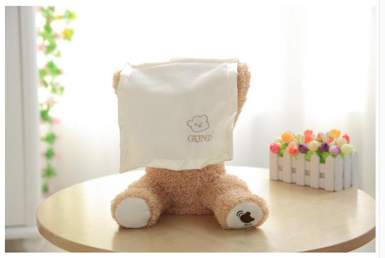 Export authentic English lovable scarf, hide and seekbaby bear