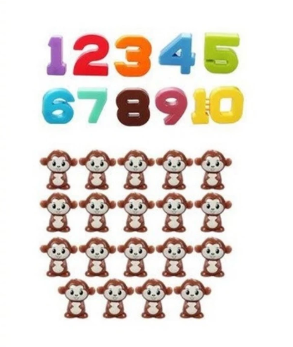 Monkey balance children early digital addition and subtraction toys
