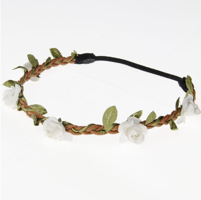 Children's woven rose hair band