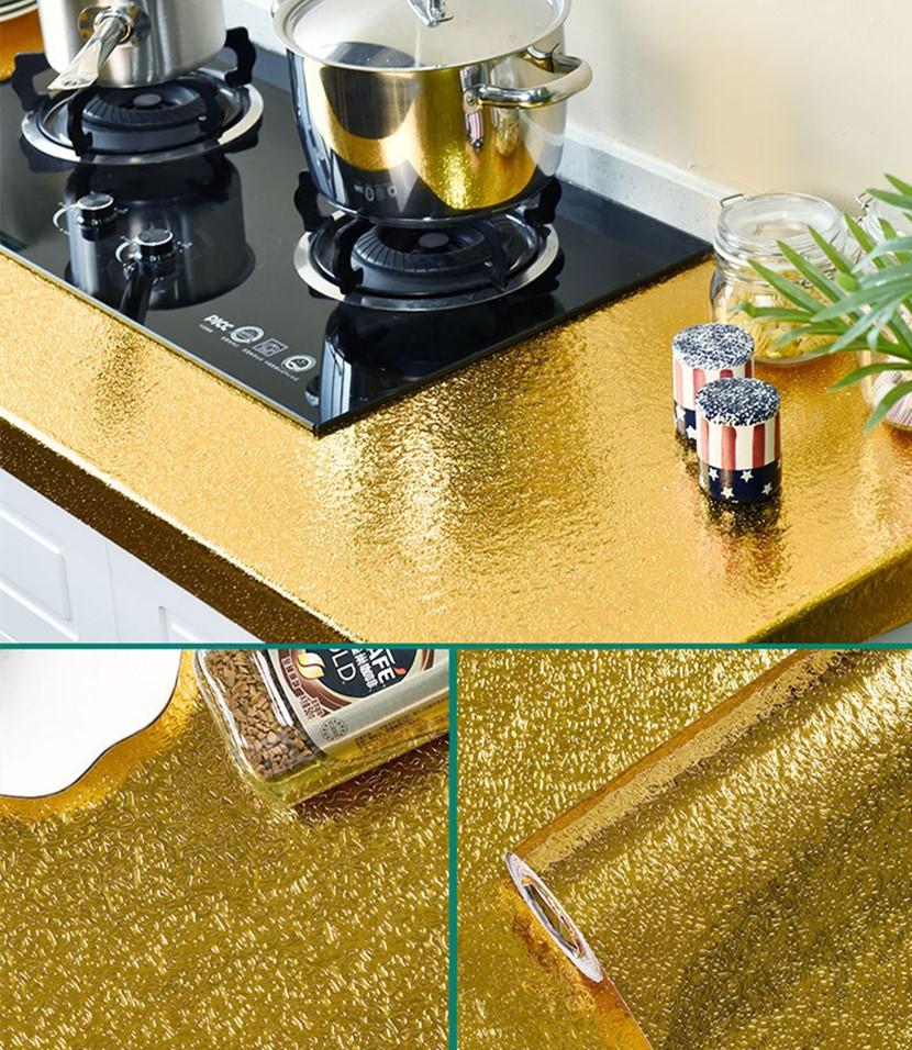 High temperature resistant aluminum foil wall sticker
