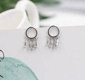 Dreamcatcher S925 sterling silver earrings