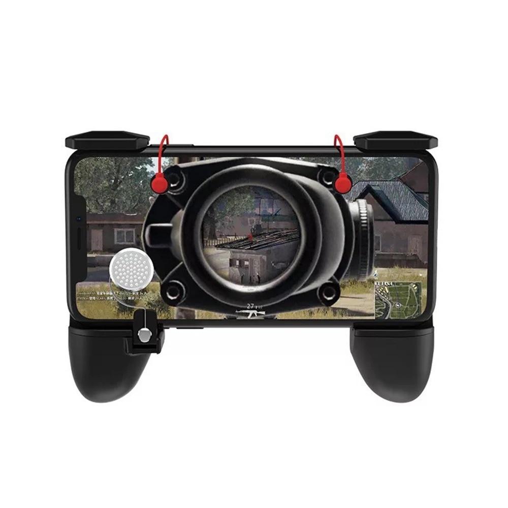 3 in 1 PUBG Game Fire Button AimEat Chicken Artifact MV Handle Auxiliary Game Jedi Survival Stimulate Battlefield King Glory Walking Artifact Set Key Smart Phone Trigger R1 L1 Shooter Gampads PUBG Mobile Gaming Handle Shooter Controller (China)