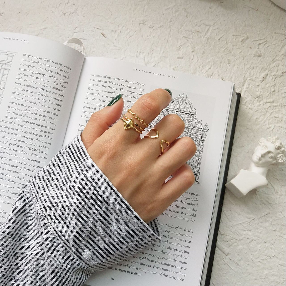 3 Styles 100% 925 Sterling Silver Rings