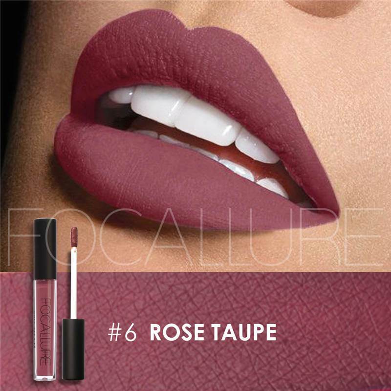 5 Colors Matte Liquid Lipgloss Metallic Lipstick