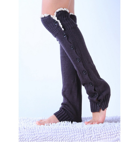 Lace Socks Twist Socks Leg Warms