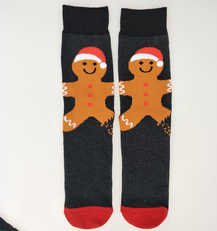 Christmas stocking man funny new year santa claus