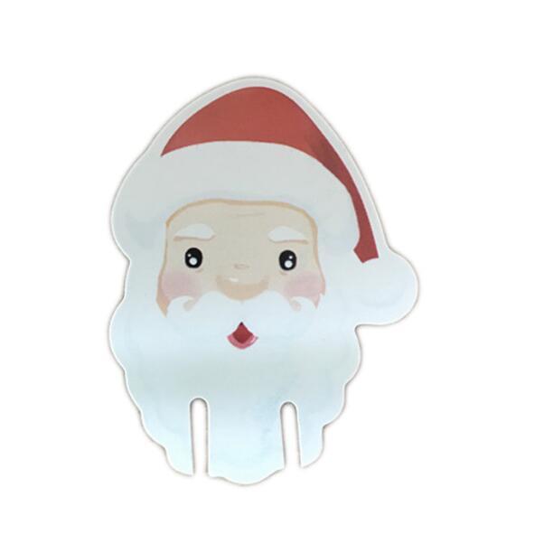 10Pcs/Lot Paper Red Christmas Hat Wine Champagne Tipple Cup Card Christmas Party Table Decor DIY decorations for home