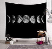 Moon change tapestry