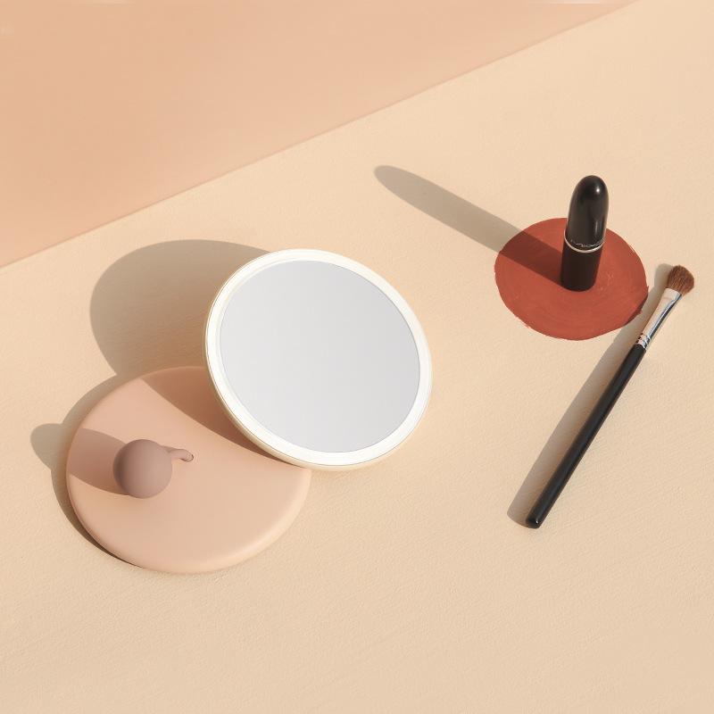 Rechargeable led fill light makeup mirror