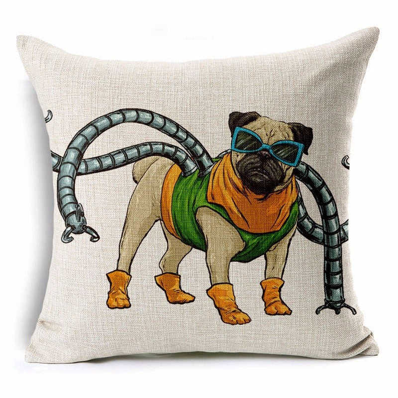Cojines de perros sin almohada
