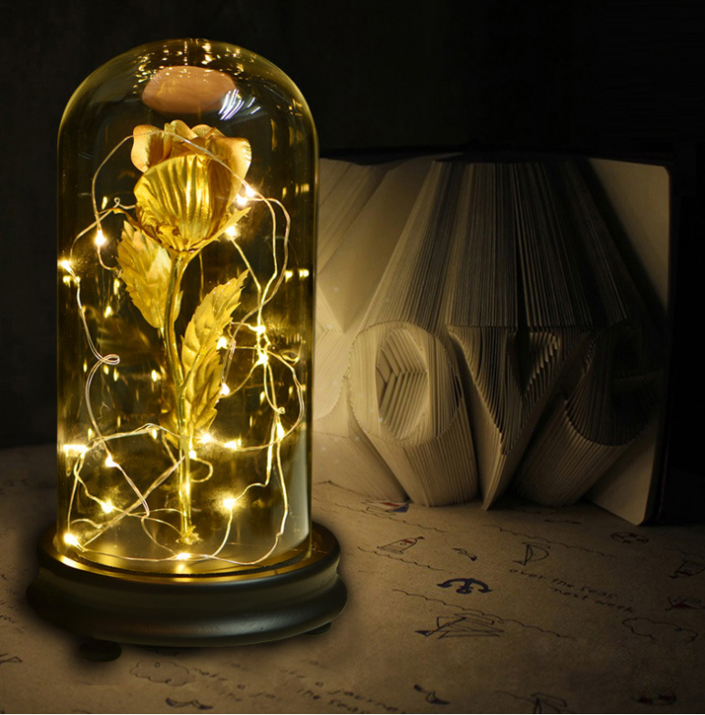 Rose lamp
