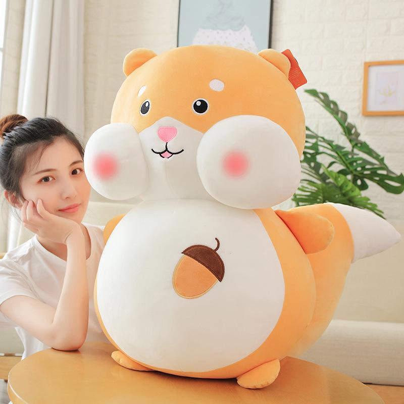 Fat rat rag doll pillow plush toy doll