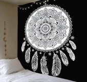 Lotus Mandala Catcher Tapestry