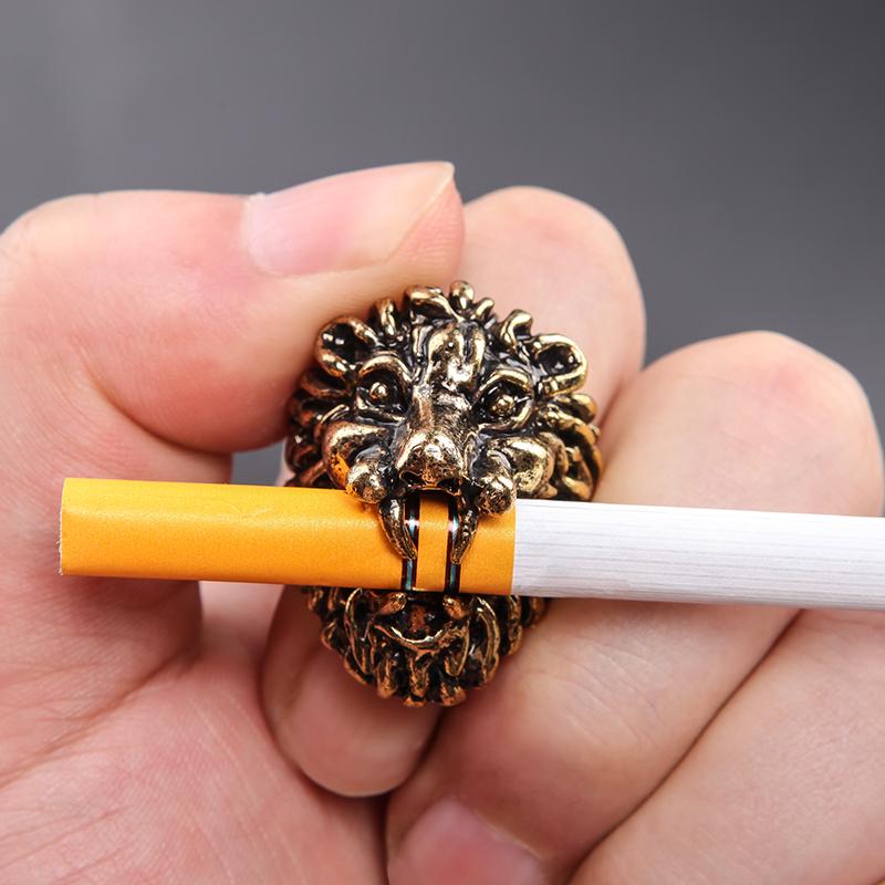Smoking Ring Creative Ring Lion King