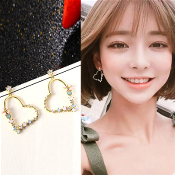 Flower earrings